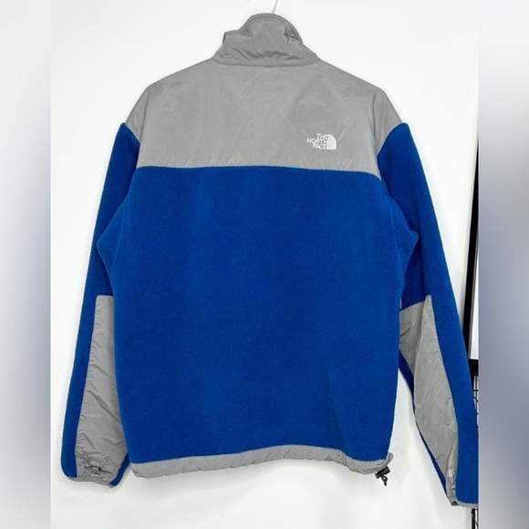 The North Face Blue Grey Denali Polartec Fleece Jacket Coat Winter Size XXL - Picture 2 of 12
